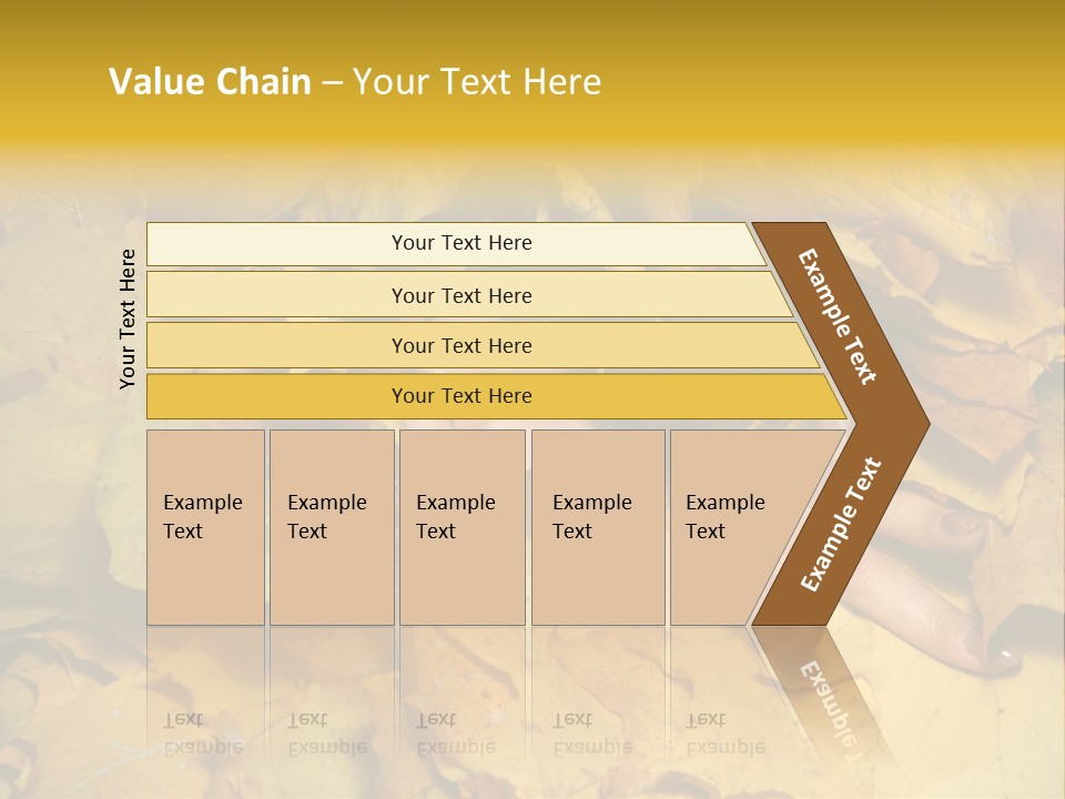 Red Model Long PowerPoint Template