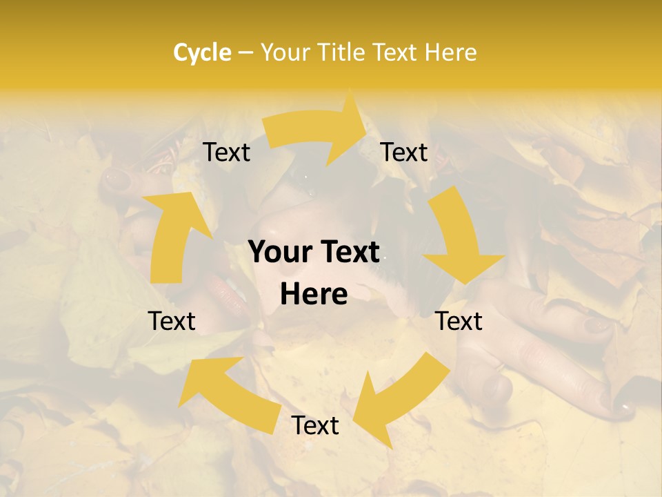 Red Model Long PowerPoint Template