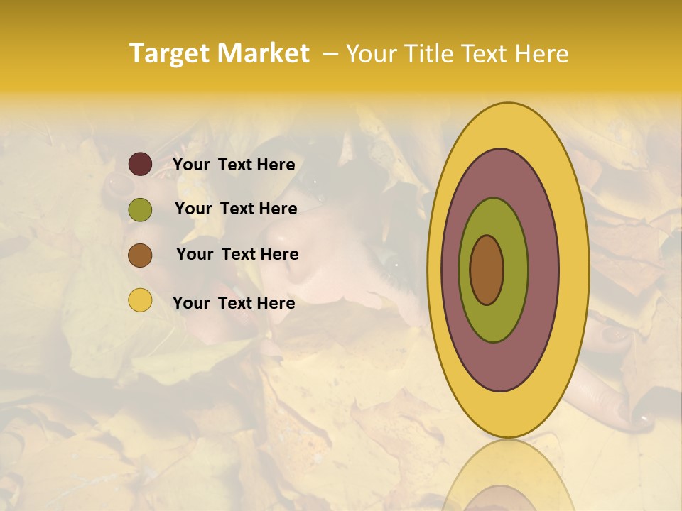 Red Model Long PowerPoint Template