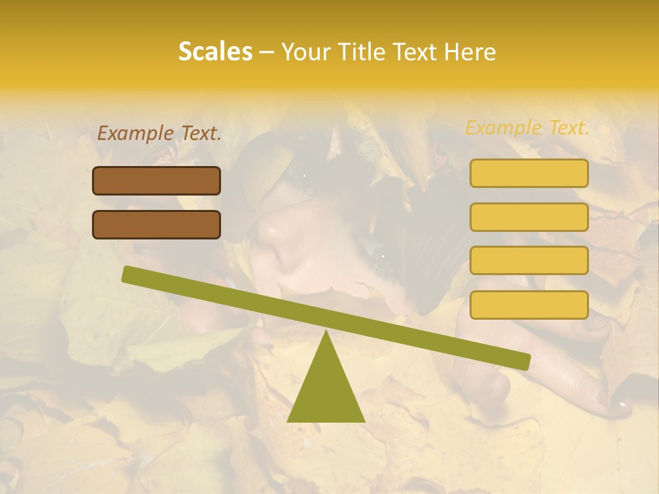Red Model Long PowerPoint Template
