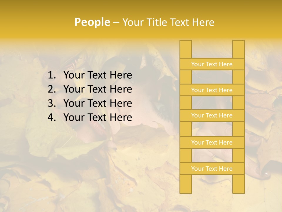 Red Model Long PowerPoint Template