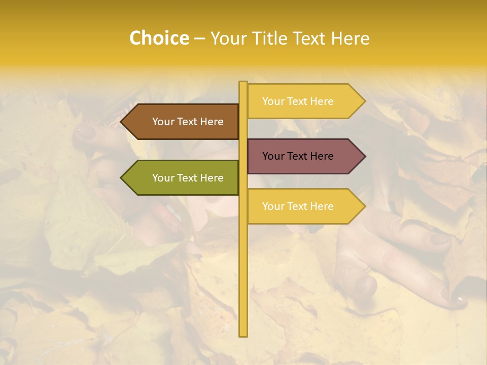Red Model Long PowerPoint Template