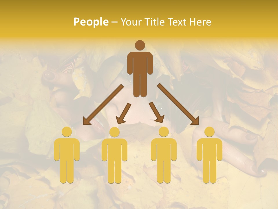 Red Model Long PowerPoint Template