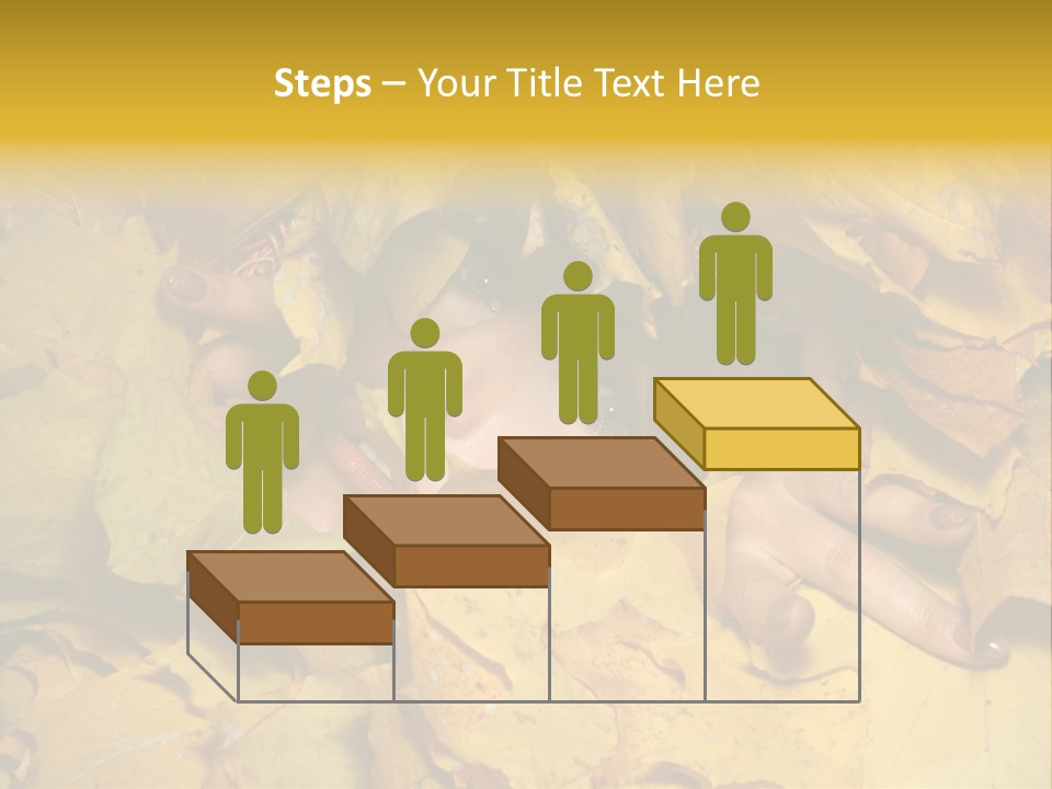 Red Model Long PowerPoint Template