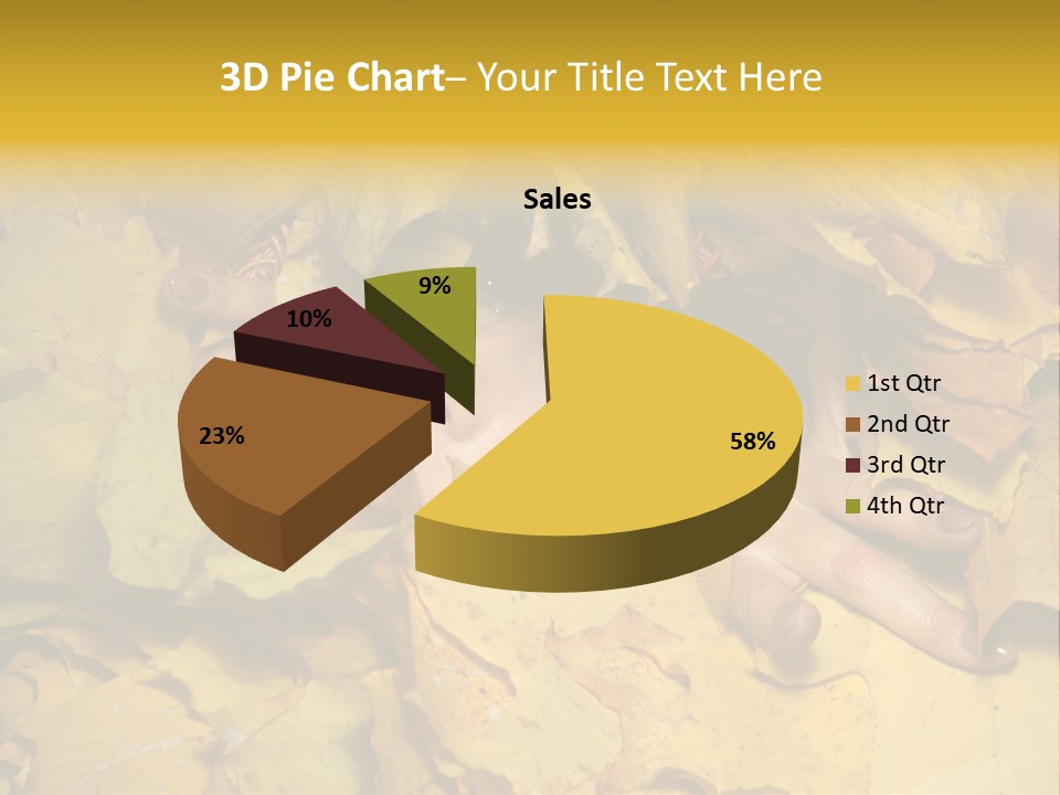 Red Model Long PowerPoint Template