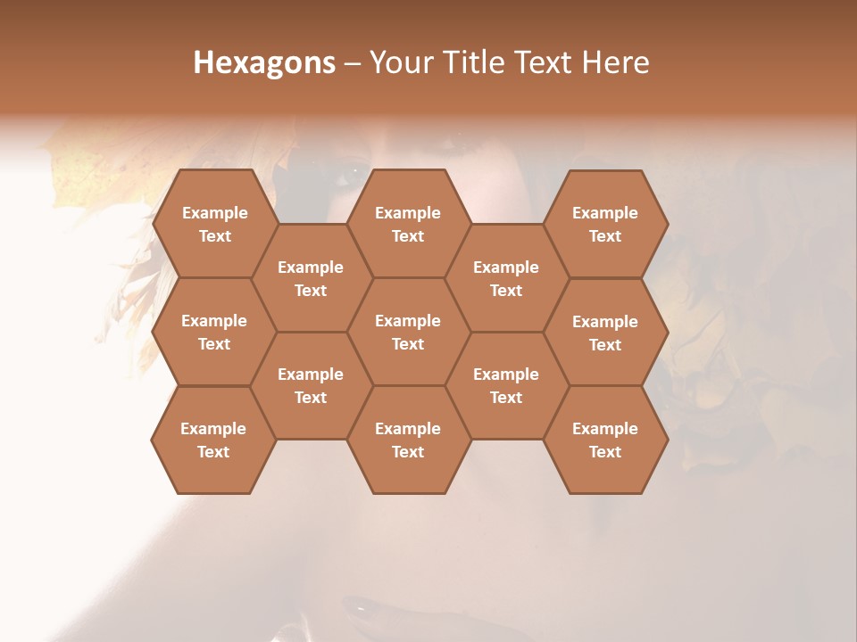 Orange Person Nature PowerPoint Template