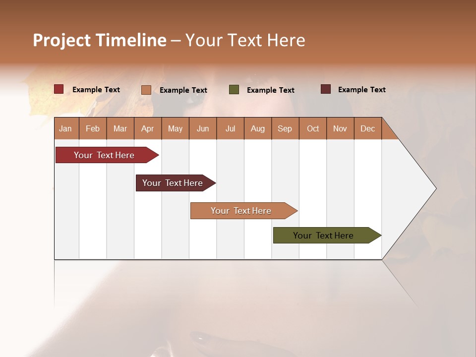 Orange Person Nature PowerPoint Template