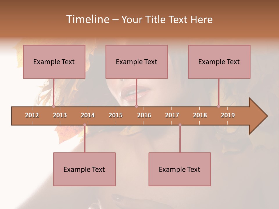 Orange Person Nature PowerPoint Template