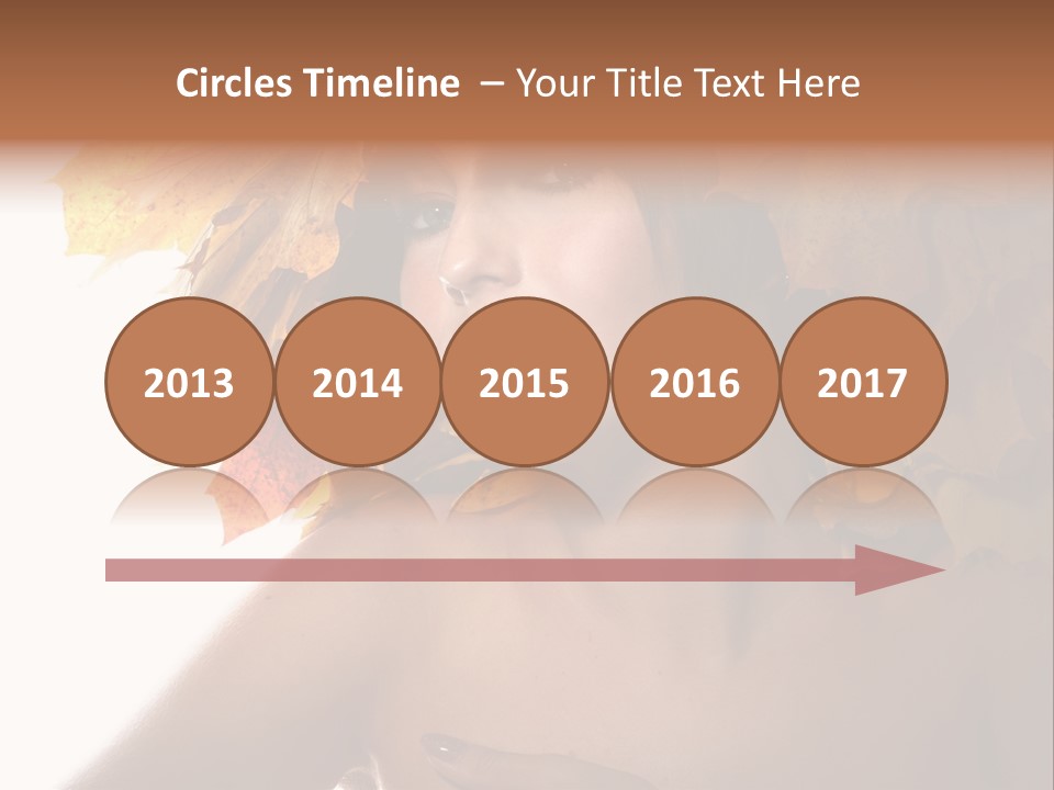 Orange Person Nature PowerPoint Template