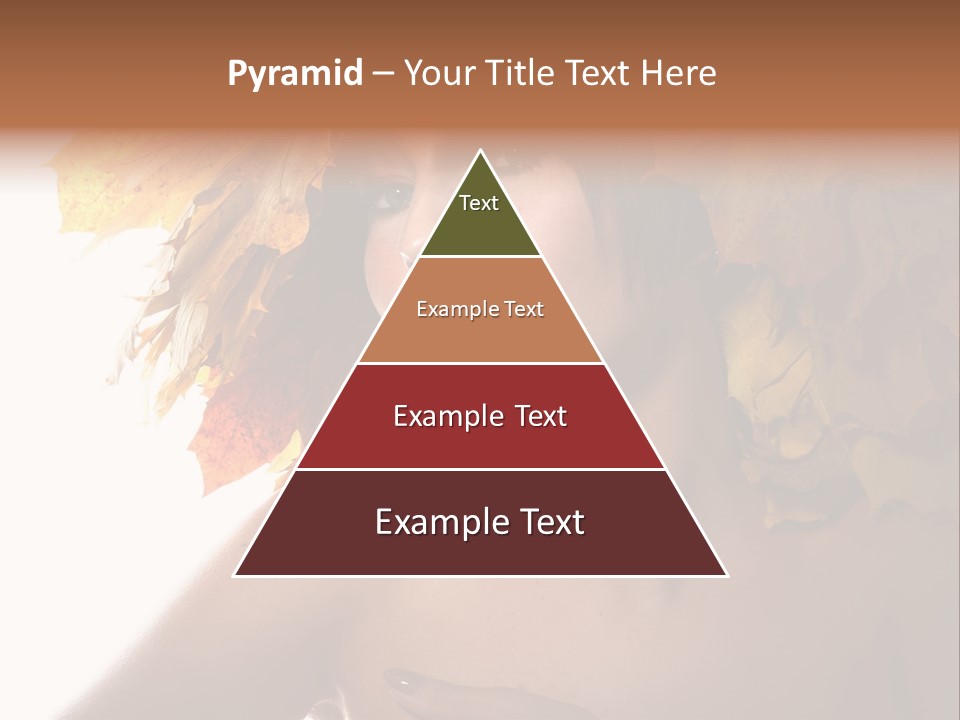 Orange Person Nature PowerPoint Template