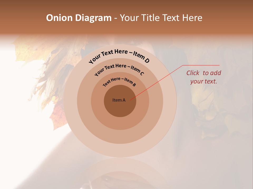 Orange Person Nature PowerPoint Template