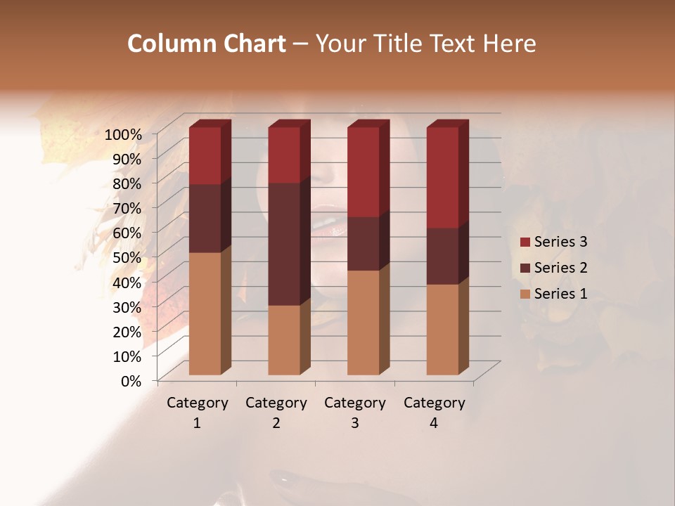 Orange Person Nature PowerPoint Template