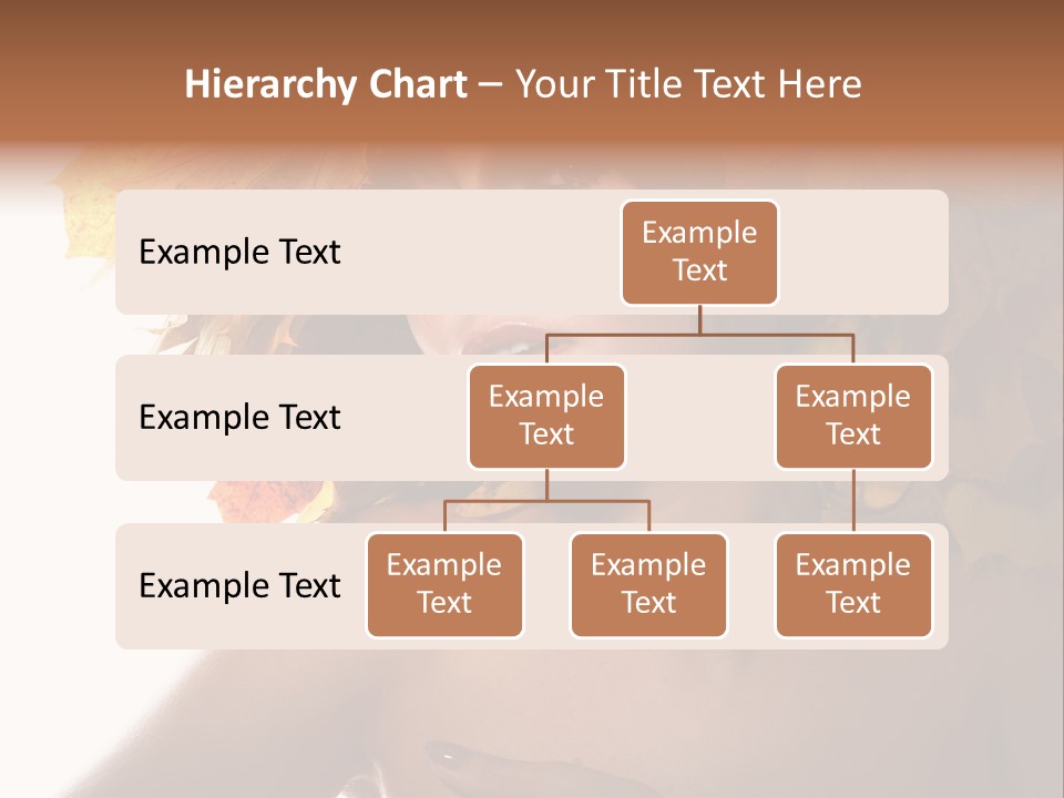 Orange Person Nature PowerPoint Template