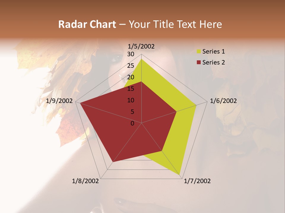 Orange Person Nature PowerPoint Template