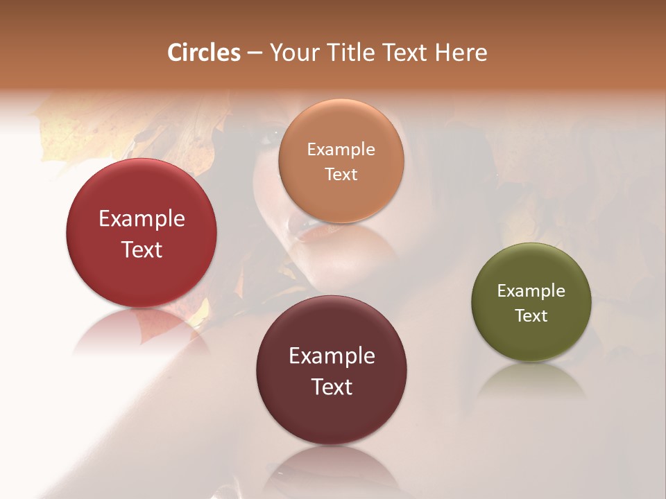 Orange Person Nature PowerPoint Template