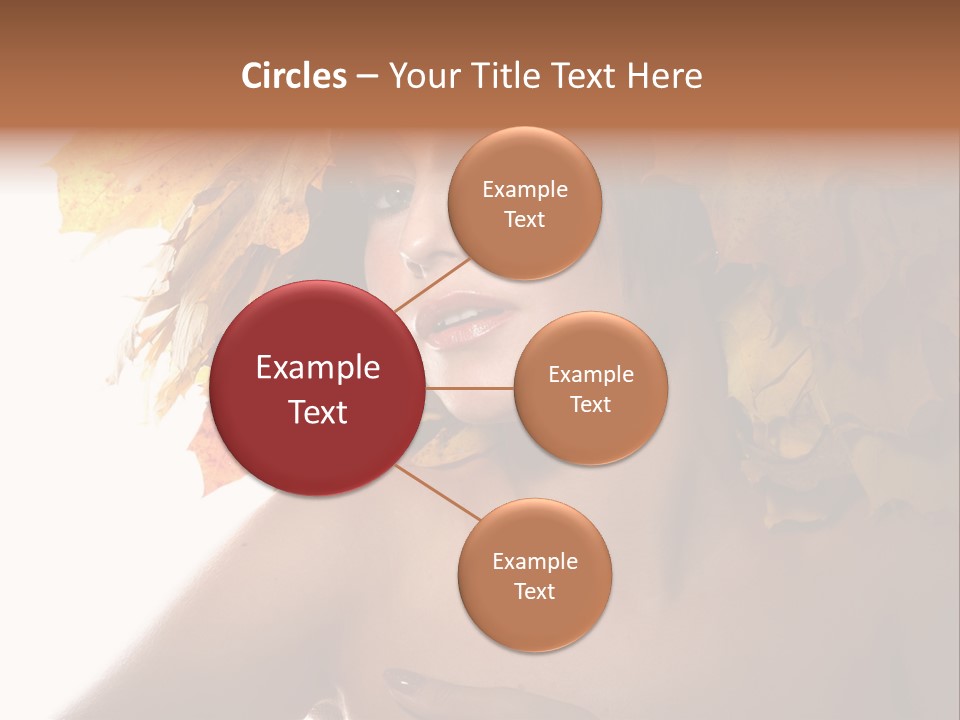 Orange Person Nature PowerPoint Template