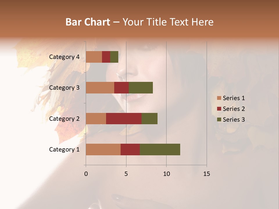 Orange Person Nature PowerPoint Template