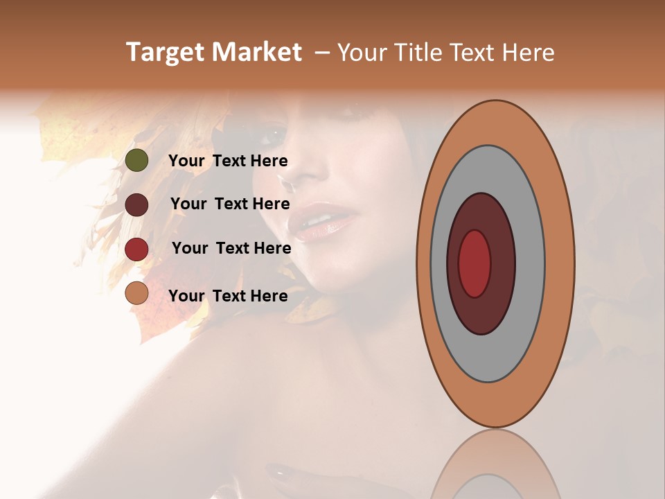 Orange Person Nature PowerPoint Template