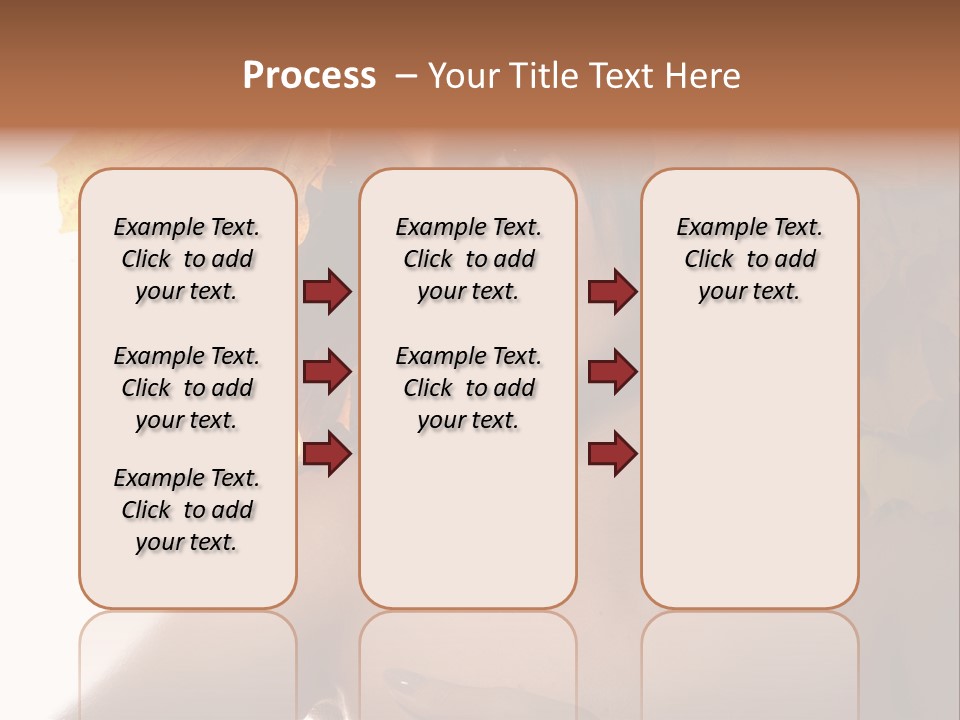 Orange Person Nature PowerPoint Template