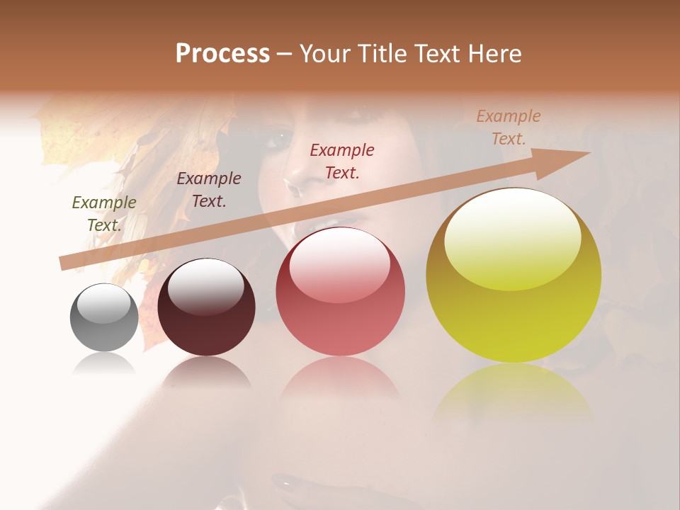 Orange Person Nature PowerPoint Template