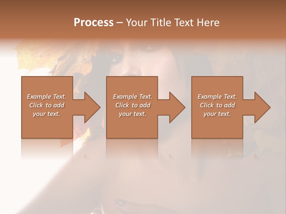 Orange Person Nature PowerPoint Template