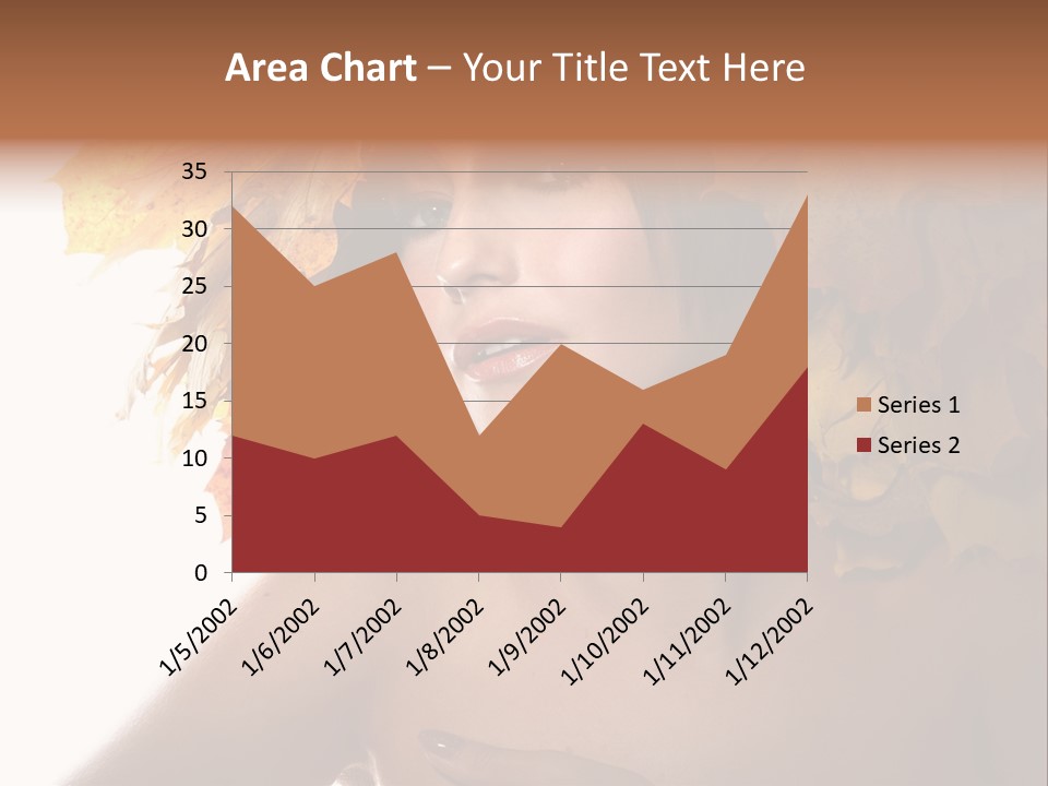 Orange Person Nature PowerPoint Template