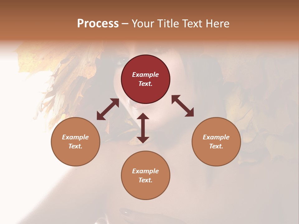 Orange Person Nature PowerPoint Template