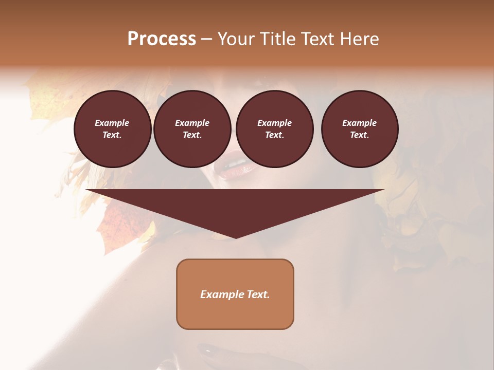 Orange Person Nature PowerPoint Template