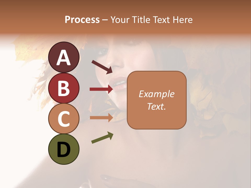 Orange Person Nature PowerPoint Template