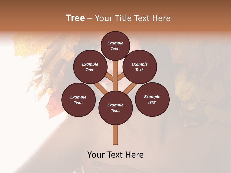 Orange Person Nature PowerPoint Template