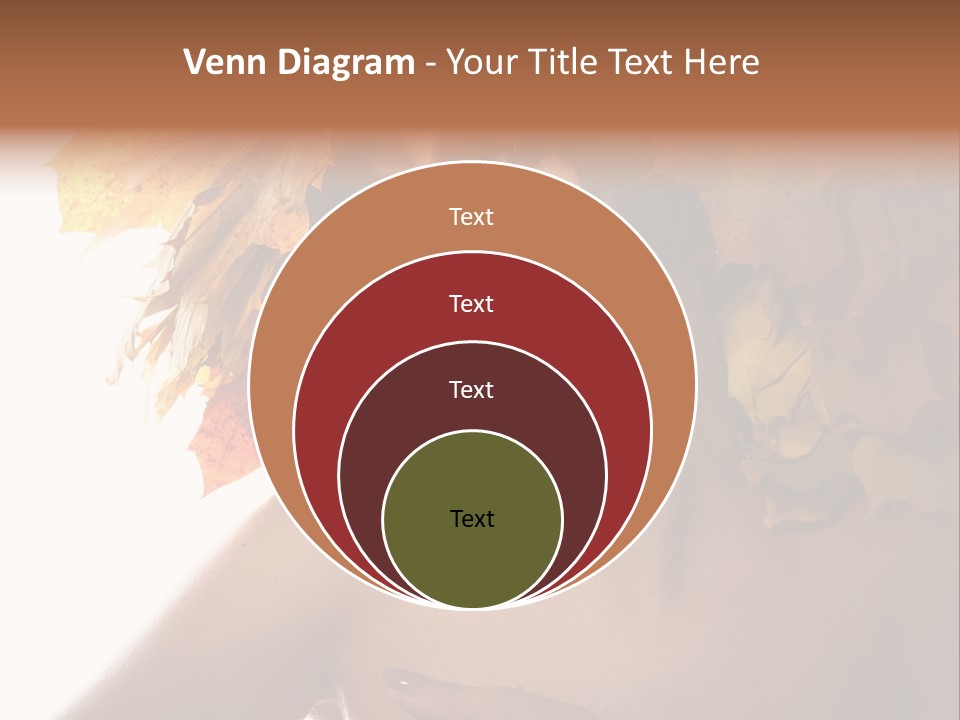Orange Person Nature PowerPoint Template