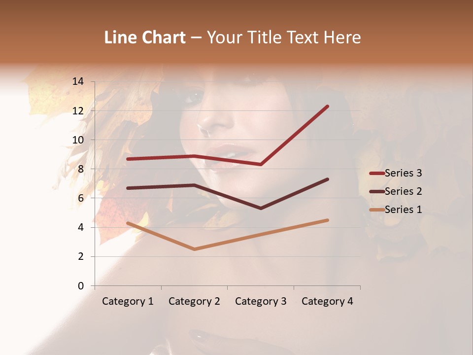 Orange Person Nature PowerPoint Template