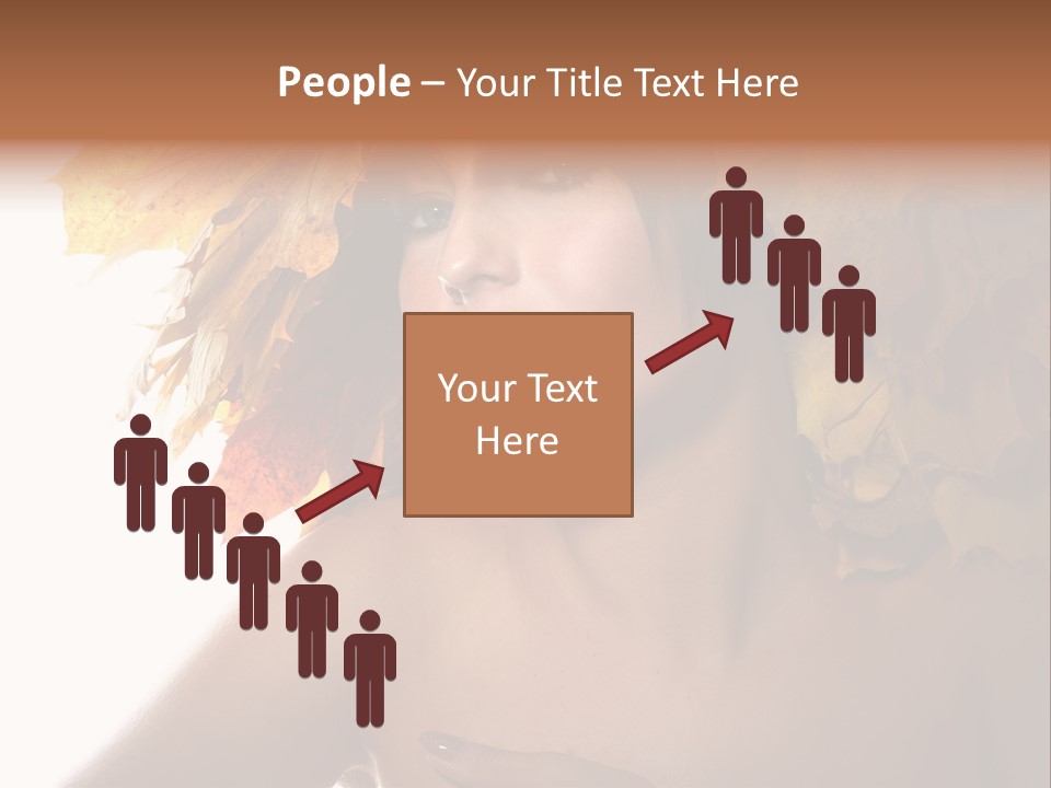 Orange Person Nature PowerPoint Template