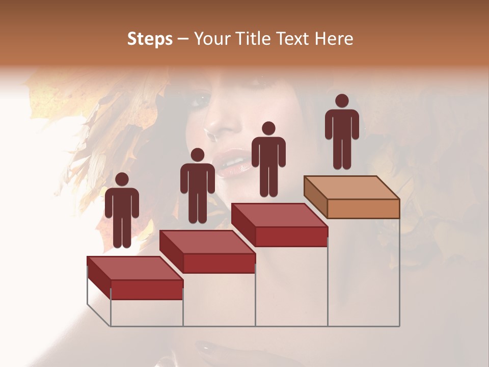 Orange Person Nature PowerPoint Template