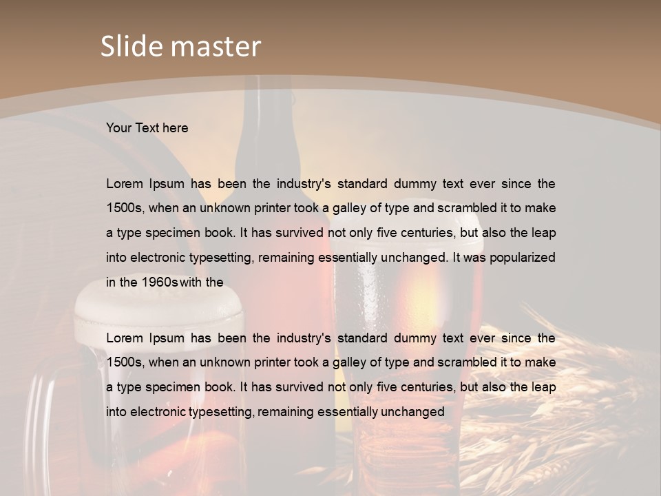 Object Light Transparent PowerPoint Template