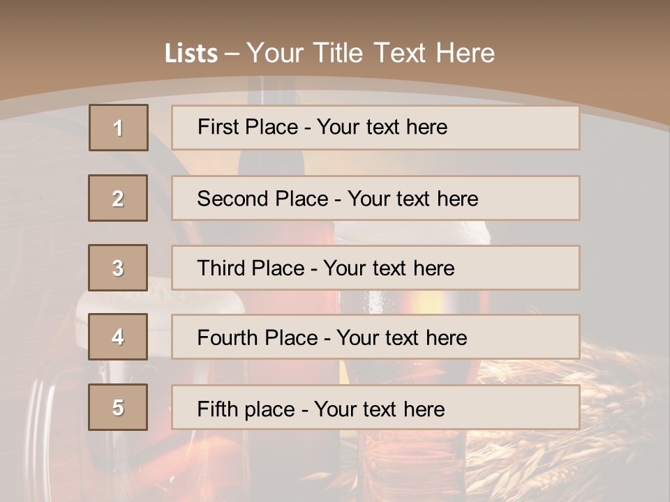 Object Light Transparent PowerPoint Template