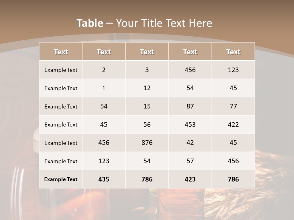 Object Light Transparent PowerPoint Template