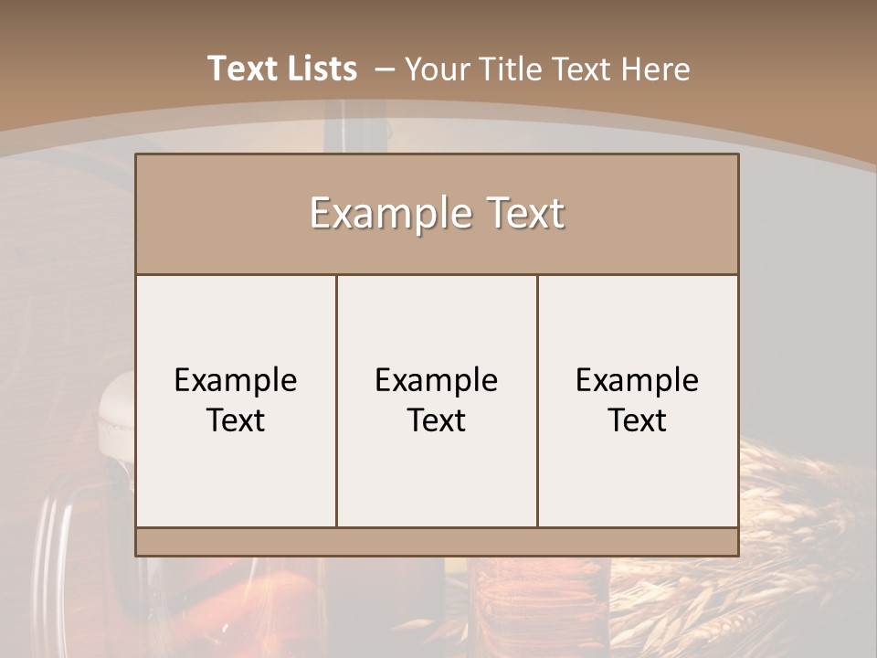 Object Light Transparent PowerPoint Template