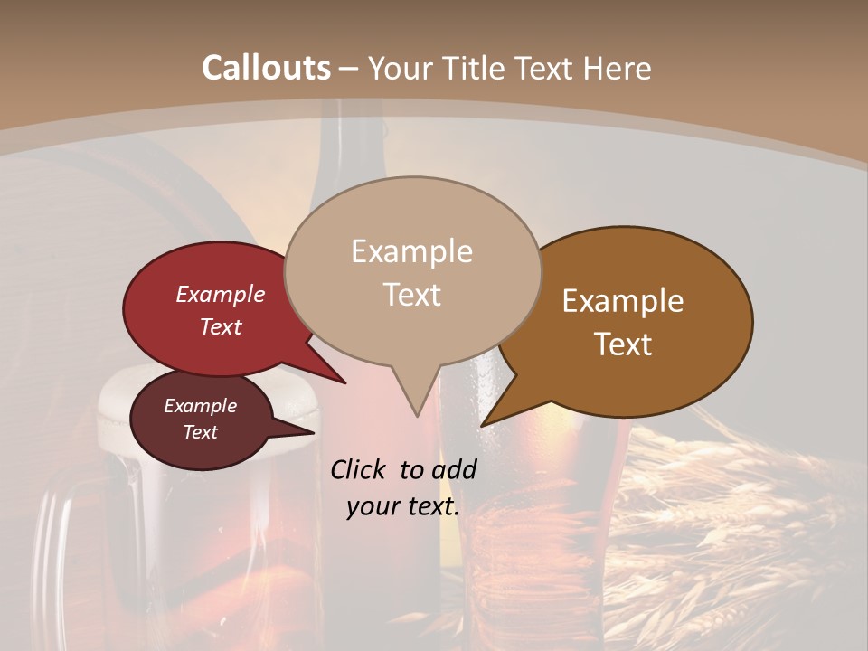 Object Light Transparent PowerPoint Template