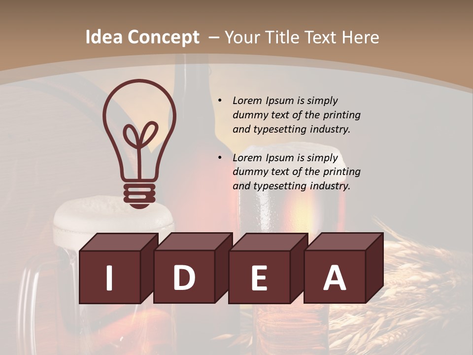 Object Light Transparent PowerPoint Template