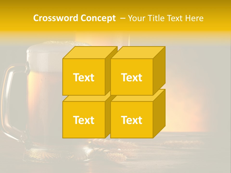 Wheat Space Light PowerPoint Template
