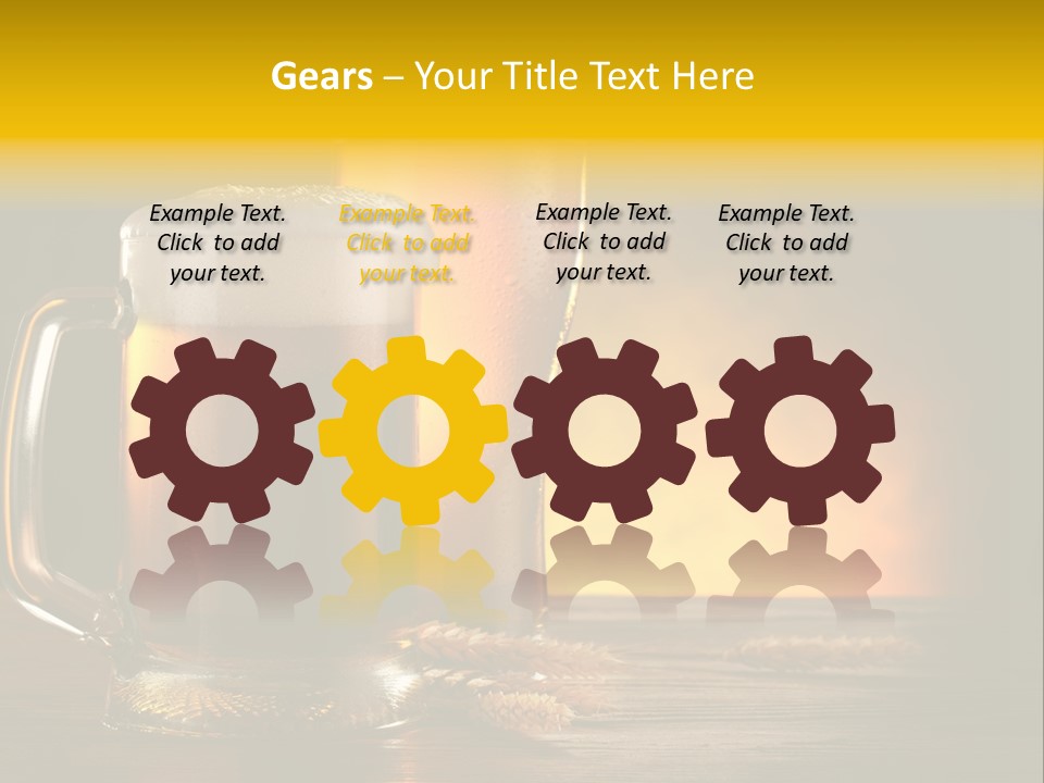 Wheat Space Light PowerPoint Template