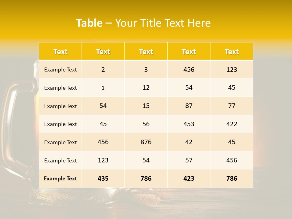 Wheat Space Light PowerPoint Template