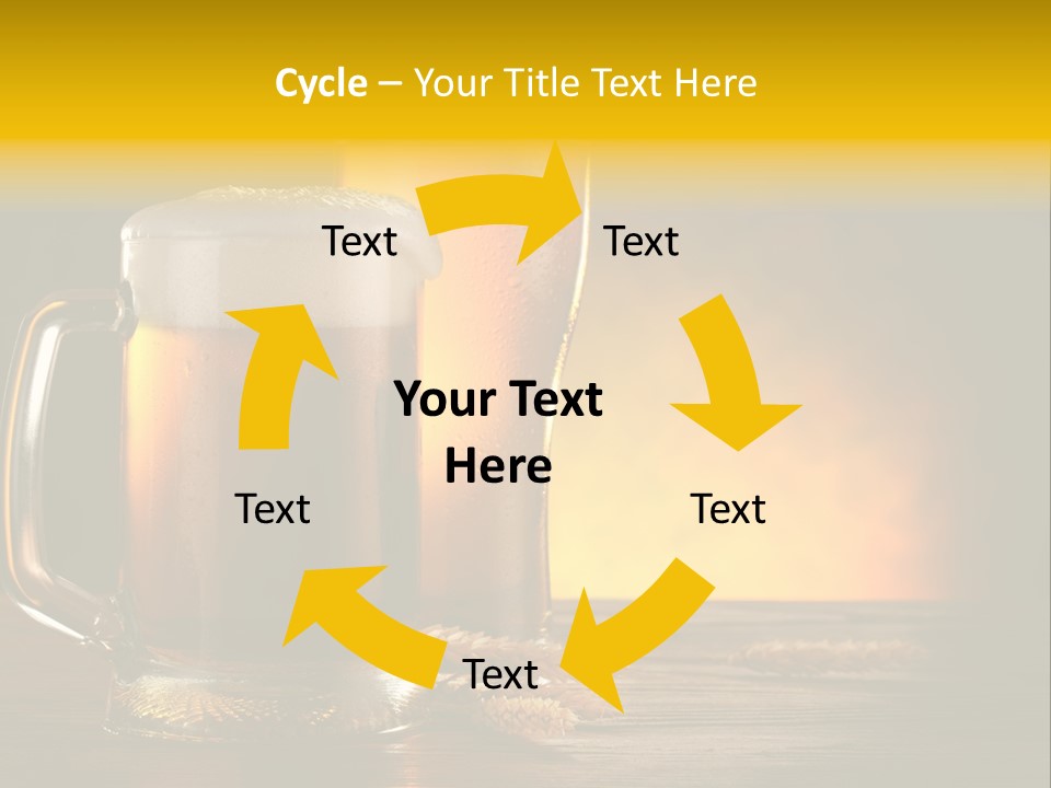Wheat Space Light PowerPoint Template