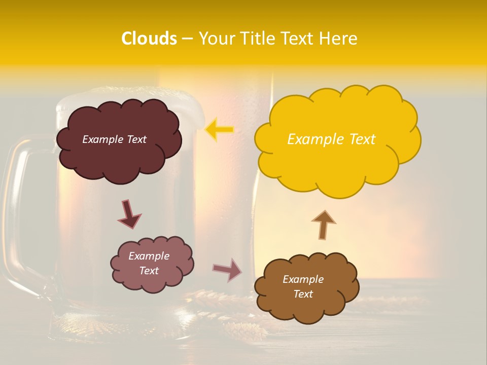 Wheat Space Light PowerPoint Template