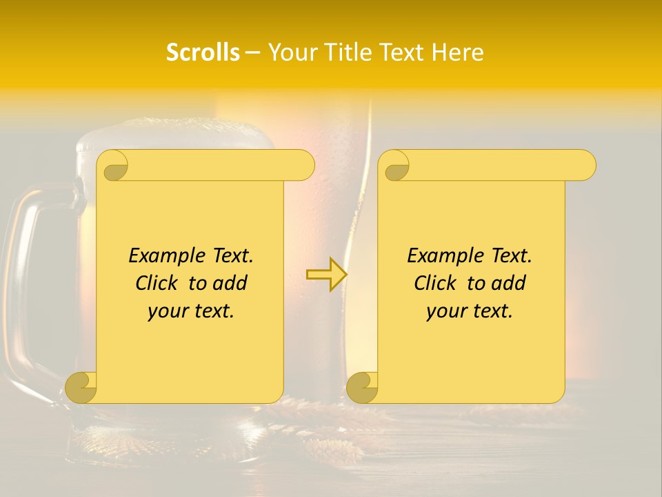 Wheat Space Light PowerPoint Template
