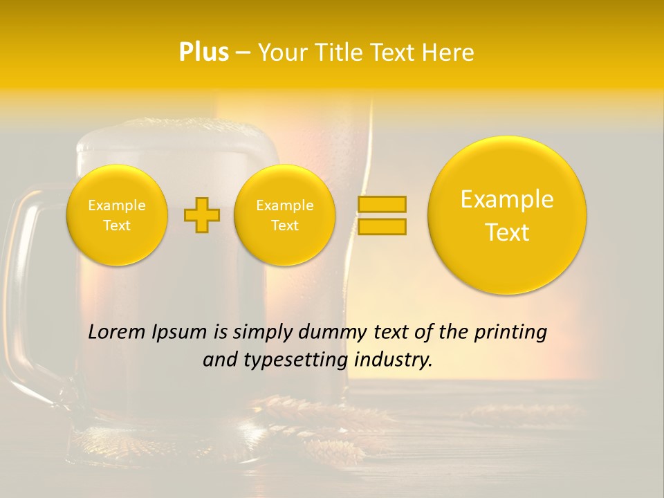 Wheat Space Light PowerPoint Template