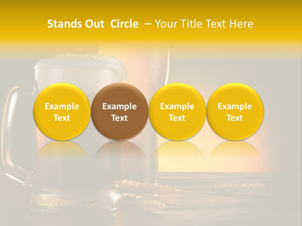 Wheat Space Light PowerPoint Template