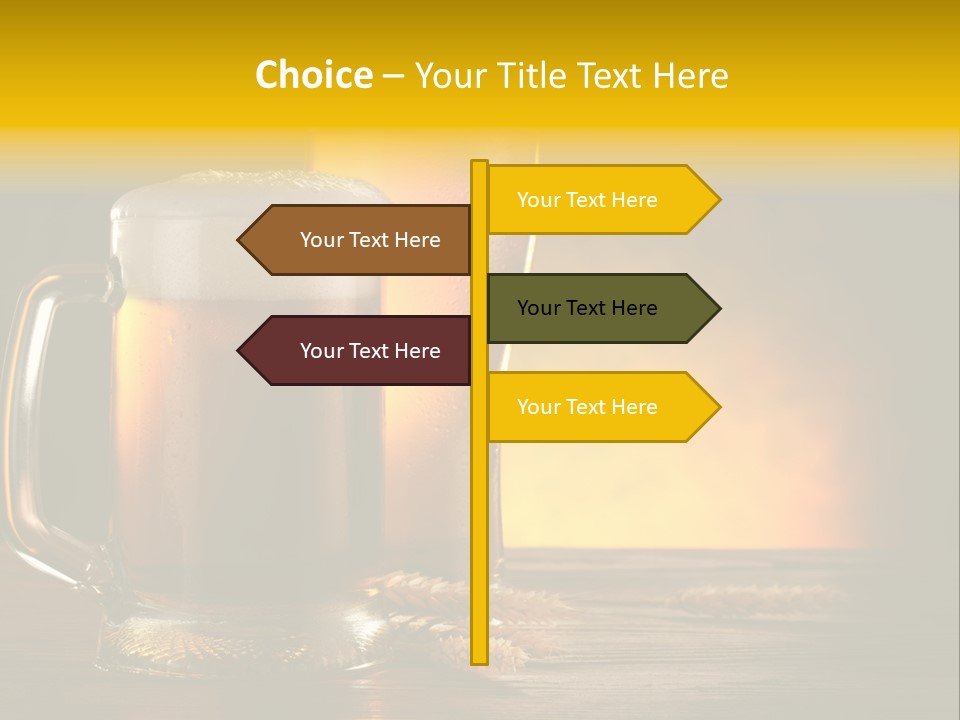 Wheat Space Light PowerPoint Template