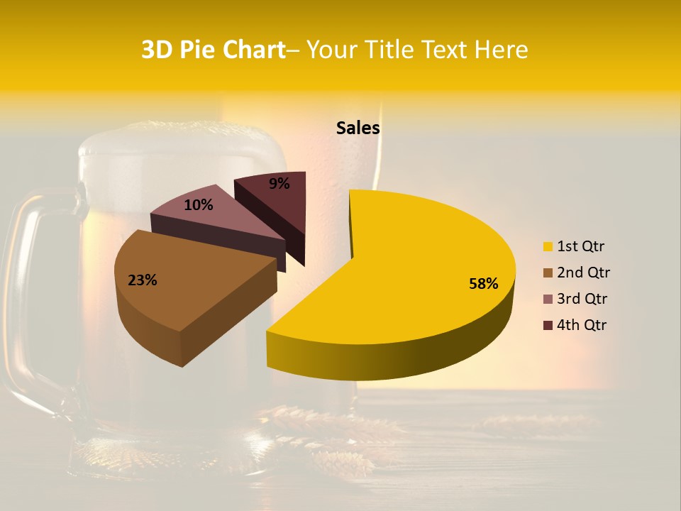 Wheat Space Light PowerPoint Template
